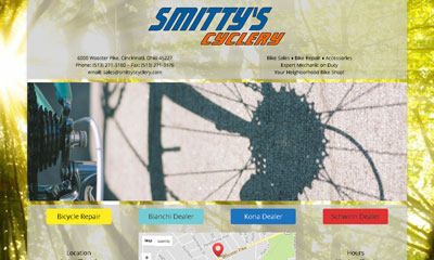 Smitty's Cyclery website